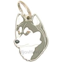 Mjavhov Hundemarke Mit Gravur Siberian Husky von MjavHov
