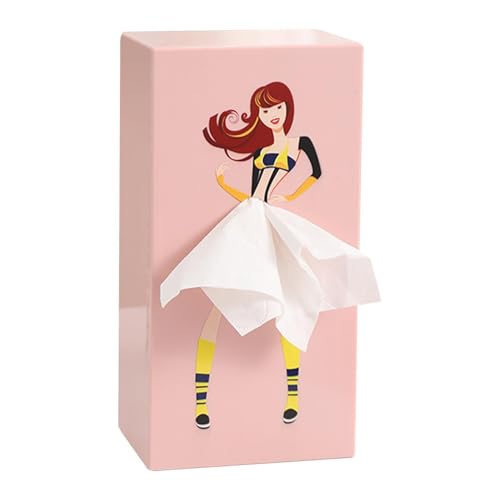 Taschentuchbox-Abdeckung mit fliegendem Rock, Marilyns Monroes Taschentuchbox-Halter, kreativer Taschentuchbox-Halter mit Deckel für, multifunktionaler interessanter Serviettenhalter(D) von Mkiujhn