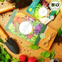 Bio Balkon Gemüse Samen Set - 12 Samenfeste Gemüsesamen Mit Extra Viel Saatgut Für Dein Urban Gardening Projekt von Mkloveplants