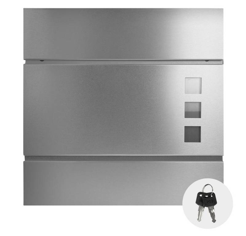 ML-DESIGN Briefkasten Wandbriefkasten Postkasten Design Briefkastenanlage Postbox, Standbriefkasten mit Zeitungsfach inkl. 2 Schlüssel Stahl ML-DESIGN Briefkasten Wandbriefkasten Postkasten Design Briefkastenanlage Postbox, Standbriefkasten mit Zeitungsfach inkl. 2 Schlüssel Stahl von Ml-Design