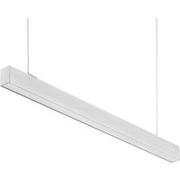 Mlight LED-Leuchte 81-2031 EEK: E (A - G) Grau, Weiß 48W 90° 230V (L x B x H) 1131 x 50 x 75mm 1St. von Mlight