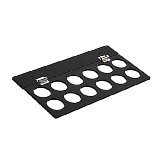 Acryl-Kaffeekapsel-Halter, Wandmontage, transparenter Display-Organizer, Kaffeepad-Ständer, Acryl-Textur von Mllepjdh
