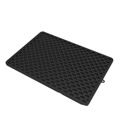 Mllepjdh Doppelschicht Silikonstreu Matte Faltbare Basis Abnehmbar Waschbar Für Käfigreisen Doppelschicht Katzen Müll Containment Matte Mllepjdh Doppelschicht Silikonstreu Matte Faltbare Basis Abnehmbar Waschbar Für Käfigreisen Doppelschicht Katzen Müll Containment Matte von Mllepjdh
