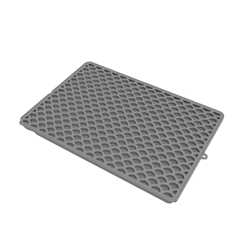 Mllepjdh Doppelschicht Silikonstreu Matte Faltbare Basis Abnehmbar Waschbar Für Käfigreisen Doppelschicht Katzen Müll Containment Matte Mllepjdh Doppelschicht Silikonstreu Matte Faltbare Basis Abnehmbar Waschbar Für Käfigreisen Doppelschicht Katzen Müll Containment Matte von Mllepjdh