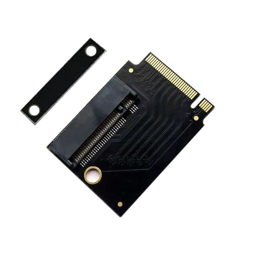 Mllepjdh Für Rog Handheld Transfer Board PCIE4.0 90 Grad M2 Transfercard Für Rogally SSD Speicher Karte Adapter Zubehör Rogally SSD Speicher Karte Adapter von Mllepjdh