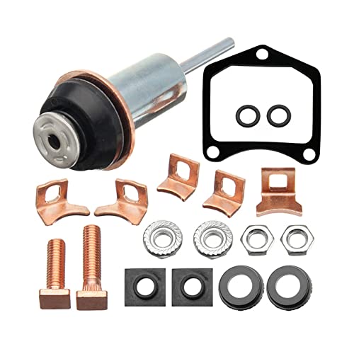 Mllepjdh Kompatibel Für 028000-3600 Autometenoid Reparaturkontakt Plunger Set Haltbarer Motor Starter Rebuild Zubehör von Mllepjdh