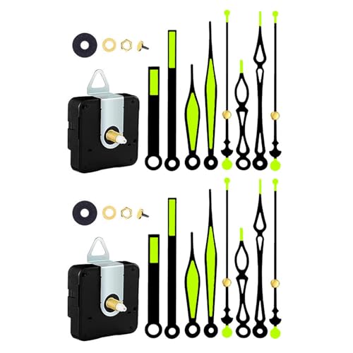 Mllepjdh Quartzs Taktmechanismus Kits Wandmechanismen Batteriebetriebene Ersatzbewegung Teile DIYs Reparatur Teil Wanduhr Bewegungsmechanismus Batterie Betriebene Reparaturteile von Mllepjdh