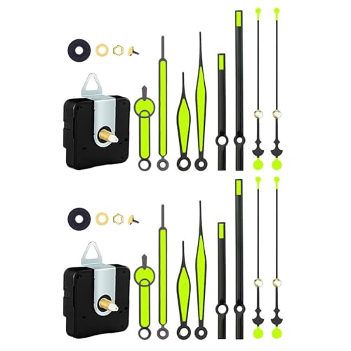 Mllepjdh Quartzs Taktmechanismus Kits Wandmechanismen Batteriebetriebene Ersatzbewegung Teile DIYs Reparatur Teil Wanduhr Bewegungsmechanismus Batterie Betriebene Reparaturteile von Mllepjdh