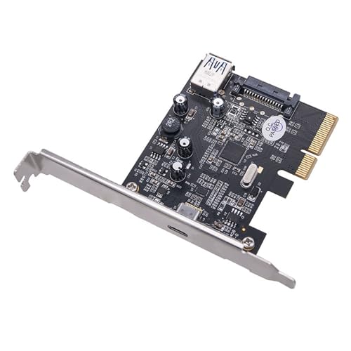 Mllepjdh USB 3.1 Erweiterungskarte Pciexpress Pciex4 Schnittstellen USB Adapter Für Die Übertragung Von Daten Zur Schnellen Geschwindigkeit Mllepjdh USB 3.1 Erweiterungskarte Pciexpress Pciex4 Schnittstellen USB Adapter Für Die Übertragung Von Daten Zur Schnellen Geschwindigkeit von Mllepjdh