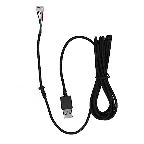 Mllepjdh USB-Kabel, PVC-Mäuseleitung, Ersatzkabel für DeathAdder Essential 2000, 6400 DPI, Reparaturteil, DeathAdder Essential 2000, 6400 DPI, Schwarz Mllepjdh USB-Kabel, PVC-Mäuseleitung, Ersatzkabel für DeathAdder Essential 2000, 6400 DPI, Reparaturteil, DeathAdder Essential 2000, 6400 DPI, Schwarz von Mllepjdh