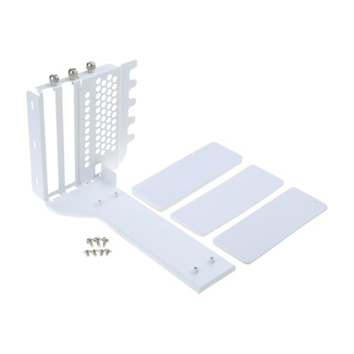 Mllepjdh Vertikale GPU-Montagehalterung PCIE3.0 X16 Slot Bracket mit werkzeugloser Anpassung für Gaming-PC PCIE3.0 kompatibel Mllepjdh Vertikale GPU-Montagehalterung PCIE3.0 X16 Slot Bracket mit werkzeugloser Anpassung für Gaming-PC PCIE3.0 kompatibel von Mllepjdh