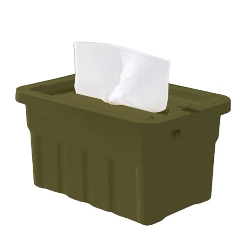 Retro Industriestile Tissue Paper Organisatoren Springgeladener Gewebespender Für Bürohäuser Raumsparende Design Retro Office Desk Organisation Aufbewahrung von Mllepjdh