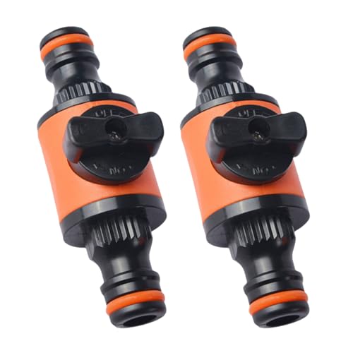 Schnelle Anschlusskupplung Ausschalten Ventile ABS Flüsse Steueranschluss Für Gartenschlauchbewässerungssysteme Wasserrohr 2pcs Mehrzweck Quick Kupplungsventile Schnelle Anschlusskupplung Ausschalten Ventile ABS Flüsse Steueranschluss Für Gartenschlauchbewässerungssysteme Wasserrohr 2pcs Mehrzweck Quick Kupplungsventile von Mllepjdh