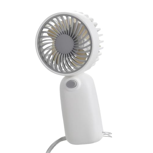 Tragbares Ventilator-Set mit leisem Motor, leichte Konstruktion mit Handgelenkschlaufe für unterwegs oder beim Campen Tragbares Ventilator-Set mit leisem Motor, leichte Konstruktion mit Handgelenkschlaufe für unterwegs oder beim Campen von Mllepjdh