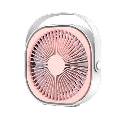 USB-Ventilator, 15,2 cm (6 Zoll), verstellbarer kleiner drehbarer USB-Ventilator, leiser USB-Ventilator für Schreibtisch, Heimbüro von Mllepjdh