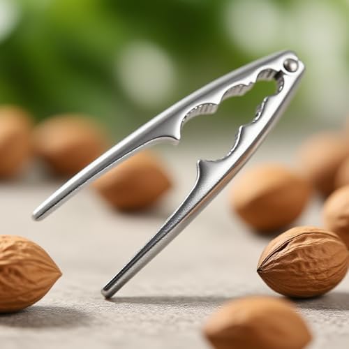 MmmLucipor® Nussknacker, Walnüsse Nussöffner, Hochwertiger Nuss-Knacker, Edelstahl Hummercracker für jede Nussschale, Haselnussknacker aus Edelstahl, Multifunktionale Langlebiges Nussöffnerwerkzeug von MmmLucipor