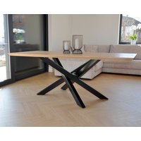 Tischgestell Orion Tischbeine Kreuzgestell Tischkufen Stahl Metall Esstisch Schreibtisch Konferenztisch von Mmobel