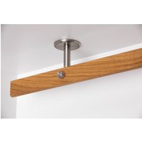 Einläufige Vorhangstange in Eiche Inklusive 2 Deckenhalter Edelstahl Einläufige Vorhangstange in Eiche Inklusive 2 Deckenhalter Edelstahl von MmzdesignShop