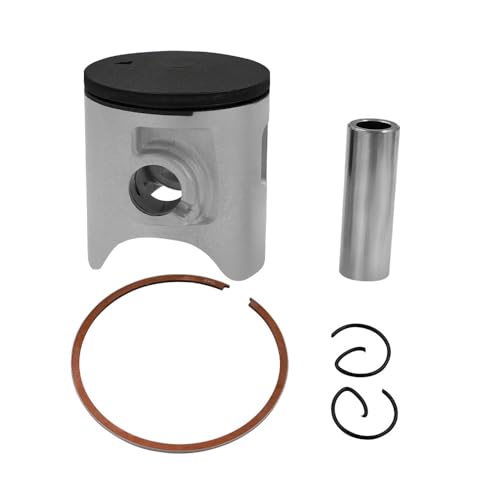 54mm Motorrad Luft Zylinder Block & Kolben & Ringe & Basis Dichtung Kit for YZ125 YZ 125 1C3-11311-00 1C3-11311-01(Piston) von MnVwCu