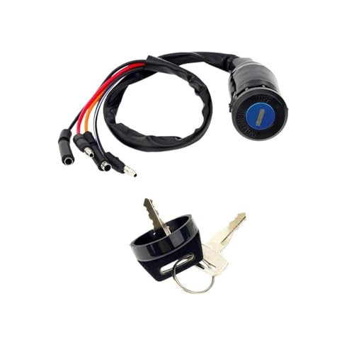 Motorrad Türschloss Zündschlüssel for 300 TRX300FW 4x4 TRX300 TRX 300 FW 2x4 35191-HC4-670 von MnVwCu