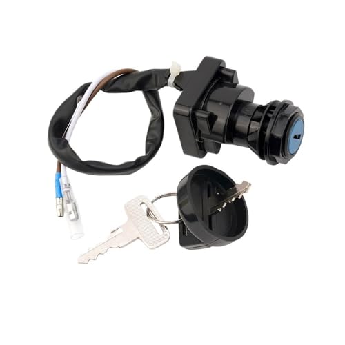Motorrad Türschloss Zündschlüssel for Bayou 300 KLF300B KLF300C KLF400B KLF220A 400 27005-61132 von MnVwCu
