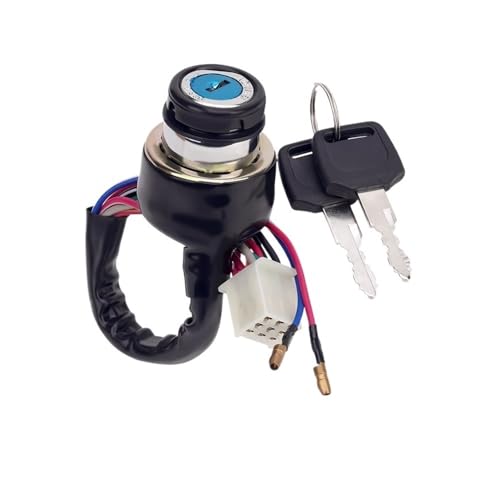 Vierrädriges Motorrad ATV 9 Pin mit 2 Drähten Türschloss Zündschlüsselschalter for AX100 125cc 150cc 250cc von MnVwCu