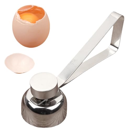 Eierköpfer Testsieger,Eieröffner für Gekochte Eier,Eierschalensollbruchstellenverursacher,Eiersollbruchstellenverursacher,Eier Schäler,Egg Shell Opener,Cutter Eieröffner,Eieröffner Stainless Steel von MniimaLuxe