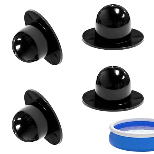 4 Stück Pool Stopfen,Pool Verschlussstopfen,Swimming Pools Wall Plugs,Pool-Wandstopfen,Oberirdische Pools Filter,Poolstopfen Kompatibel mit Intex und Bestway,Schwimmbad Stopfen für Swimmingpool von MniimaLuxe