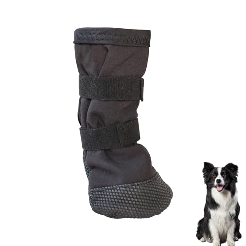 Hundeschuhe Pfotenschutz Outdoor,Hundesocken Anti Rutsch,Hunde Schuhe,Shoe Dog,Hunde Socken Wasserdicht Leckschutz,Antirutschsocken Hund,Hundepfoten Schutz Atmungsaktiv für Pet Verletzung Recover von MniimaLuxe