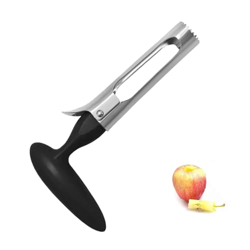 Premium Apfelentkerne,Apfelausstecher Edelstahlklinge,Apfelteiler,Apfelspalter Kernentferner Apple Cutter,Obstentkerner,Einfach Entkerner Apfel,Fruit Core Cutter,Edelstahl-Werkzeug für Home,Küche von MniimaLuxe