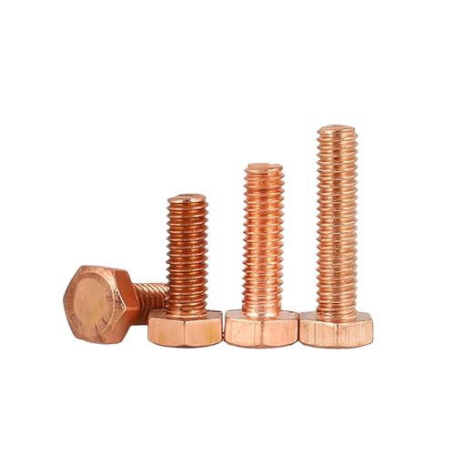 Außensechskantschraube Aus Rotem Kupfer/Elektrolytkupferschraube M3-M14 3pcs M10x30 von Mnjyihy