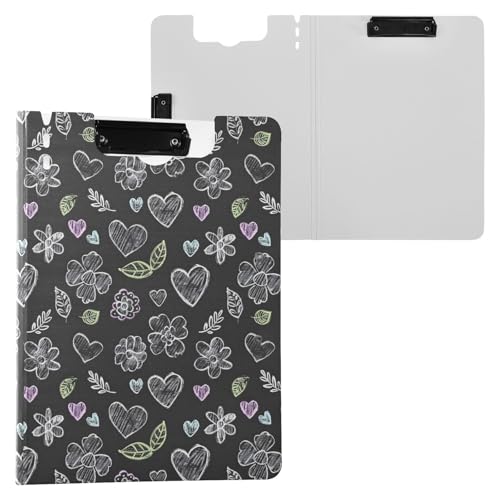 Kreide Malerei Blume Klemmbrett Ordner A4 Faltbare Binder Klemmbretter für Büro Schule mit Doppelklammern Kreide Malerei Blume Klemmbrett Ordner A4 Faltbare Binder Klemmbretter für Büro Schule mit Doppelklammern von Mnsruu