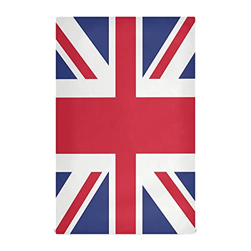 Mnsruu Britische Flagge Union Jack London Küchentücher Bar Geschirrtuch Geschirrtuch Geschirrtücher Set mit 6 super saugfähig weich 71 x 46 cm von Mnsruu