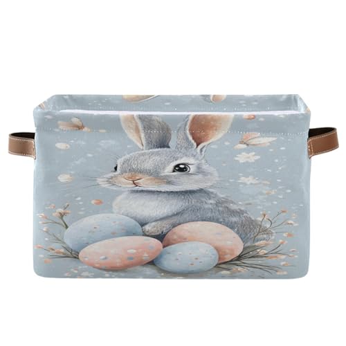Mnsruu Oster-Aufbewahrungskorb, Osterhase C, faltbar, Stoff, faltbare Aufbewahrungskörbe, Organizer-Tasche zur Aufbewahrung von Kleidung Mnsruu Oster-Aufbewahrungskorb, Osterhase C, faltbar, Stoff, faltbare Aufbewahrungskörbe, Organizer-Tasche zur Aufbewahrung von Kleidung von Mnsruu
