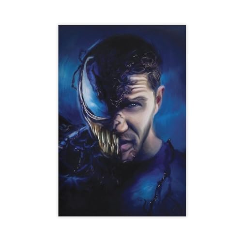 Mnyuein Ven-om Movie Poster Leinwand Poster Schlafzimmer Dekoration Landschaft Büro Raumdekoration Geschenk Unframe: 12x18inch(30x45cm) von Mnyuein