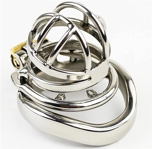 Edelstahl Chastity Cock Cage mit Stealth Keuschheitskäfig Herren 3 Größen Cockringe Peniskäfig Keuschheitsgürtel Mann Penis Lock Käfig SM Bondage Sexspielzeug für Männer (Color : Spikes Ring, Size : Edelstahl Chastity Cock Cage mit Stealth Keuschheitskäfig Herren 3 Größen Cockringe Peniskäfig Keuschheitsgürtel Mann Penis Lock Käfig SM Bondage Sexspielzeug für Männer (Color : Spikes Ring, Size : von MoLig