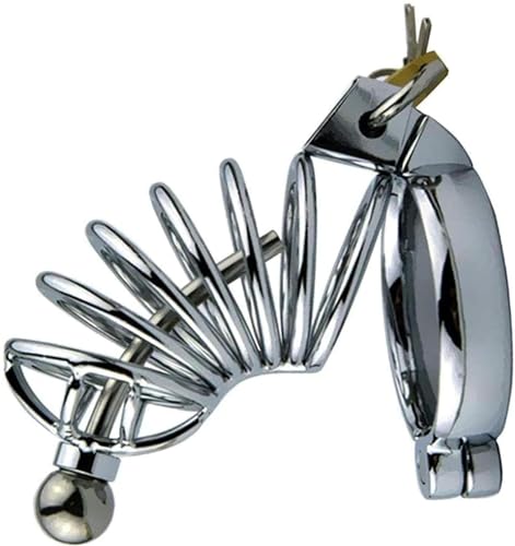 Edelstahl Keuschheit Gerät Keuschheitsgürtel mit Penis Plug/Harnröhrendehner/Dilator Abschließbare Keuschheitskäfig Cock Cage Penis Cock Ring Sleeve SM Bondage Sexspielzeug für Männer (Size : Ring Ø: Edelstahl Keuschheit Gerät Keuschheitsgürtel mit Penis Plug/Harnröhrendehner/Dilator Abschließbare Keuschheitskäfig Cock Cage Penis Cock Ring Sleeve SM Bondage Sexspielzeug für Männer (Size : Ring Ø: von MoLig
