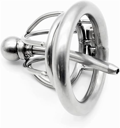 Edelstahl Stealth Schloss Peniskäfig Keuschheitsgürtel Mann Cock Cage mit Metall KeuschheitskäFig Harnröhre Dilator/Penis Plug Chastity Cage SM Bondage Cockringe Sexspielzeug für Männer (Color : Einz Edelstahl Stealth Schloss Peniskäfig Keuschheitsgürtel Mann Cock Cage mit Metall KeuschheitskäFig Harnröhre Dilator/Penis Plug Chastity Cage SM Bondage Cockringe Sexspielzeug für Männer (Color : Einz von MoLig