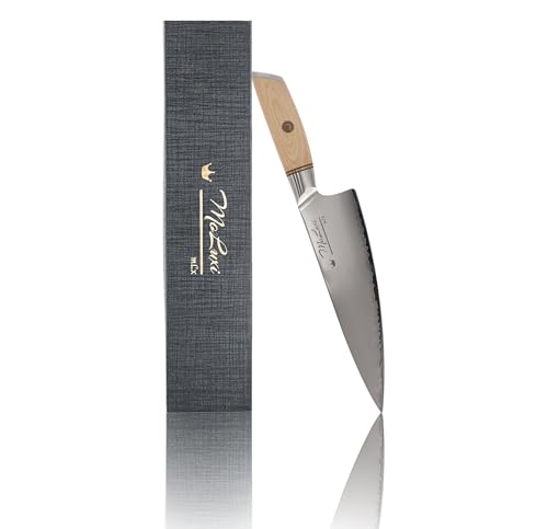MoLuxi mLx Küchenmesser, Extra scharfe, dreifach gehärtete Klinge aus rostfreiem Edelstahl Multifunktionales Design, Härte 60±2 HRC. Ein elegantes, hochwertiges Küchenmesser. von MoLuxi mLx