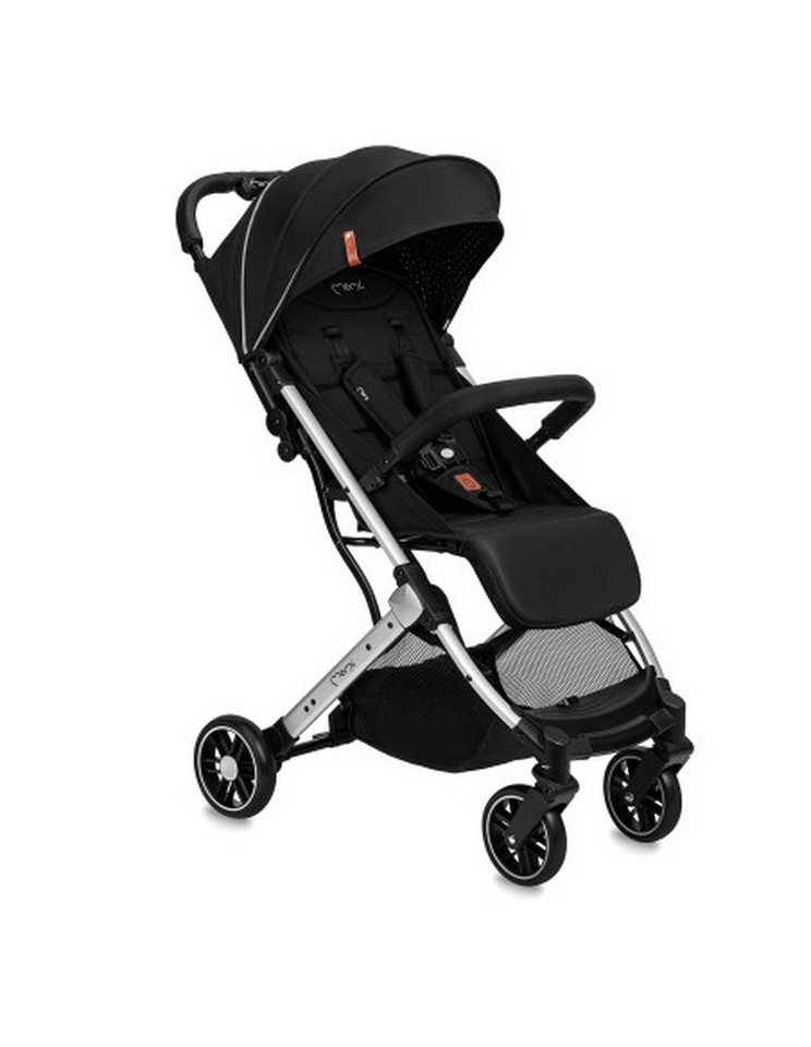 MoMi Kinder-Buggy MoMi ESTELLE LIGHT Buggy in Schwarz - leicht, wendig, kompakt, sicher, 4-Rad-Federung, abnehmbarer Bügel MoMi Kinder-Buggy MoMi ESTELLE LIGHT Buggy in Schwarz - leicht, wendig, kompakt, sicher, 4-Rad-Federung, abnehmbarer Bügel von MoMi