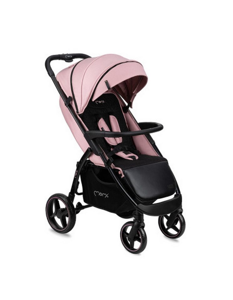 MoMi Kinder-Buggy MoMi MIYA Kinderwagen in Pink - leicht, komfortabel, mit Fußsack, Verstellbare Fußstütze und Rückenlehne, doppelter Faltverschluss MoMi Kinder-Buggy MoMi MIYA Kinderwagen in Pink - leicht, komfortabel, mit Fußsack, Verstellbare Fußstütze und Rückenlehne, doppelter Faltverschluss von MoMi