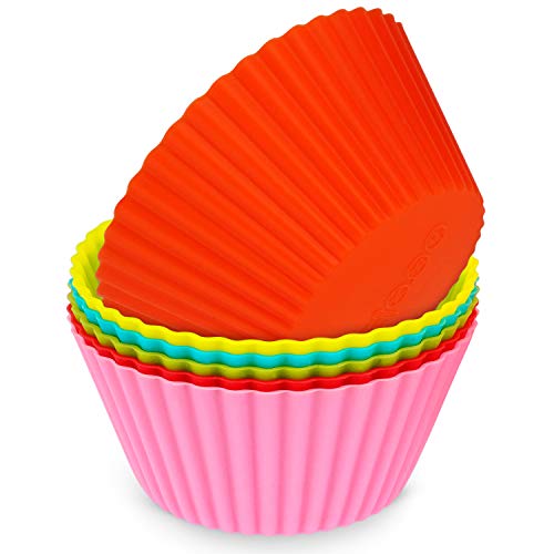 MoNiRo Muffinbackform Silikon (Bunt, 6) MoNiRo Muffinbackform Silikon (Bunt, 6) von MoNiRo