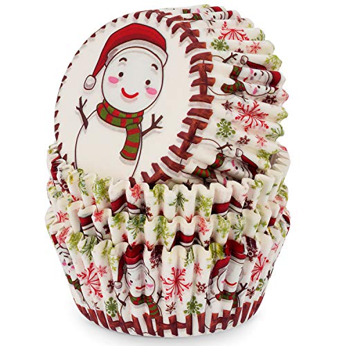 MoNiRo Papier Muffin Förmchen - Cupcake Backform Papier Motiv Christmas Little Snowman - Muffin Form - Cupcake Form - Papierförmchen - Cupcake Förmchen - Muffinform – Backförmchen - Muffinformen MoNiRo Papier Muffin Förmchen - Cupcake Backform Papier Motiv Christmas Little Snowman - Muffin Form - Cupcake Form - Papierförmchen - Cupcake Förmchen - Muffinform – Backförmchen - Muffinformen von MoNiRo