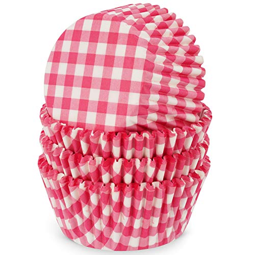 MoNiRo Papier Muffin Förmchen - Cupcake Backform aus Papier Motiv Pink-White Checkered - Muffin Form - Cupcake Form - Papierförmchen - Cupcake Förmchen - Muffinform - Backförmchen - Muffinformen MoNiRo Papier Muffin Förmchen - Cupcake Backform aus Papier Motiv Pink-White Checkered - Muffin Form - Cupcake Form - Papierförmchen - Cupcake Förmchen - Muffinform - Backförmchen - Muffinformen von MoNiRo