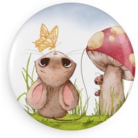 Curious Mouse - Fridge Magnet #4 | Cute Fun Mouse Tales Collection Story Lovers von MoNimoKids