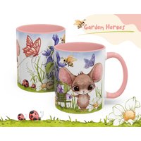 Garden Heroes - Cute Kids Mug | Funny Mouse Gift For Lovely Animal Design Birthday & Christmas Inspirational Garden Heroes - Cute Kids Mug | Funny Mouse Gift For Lovely Animal Design Birthday & Christmas Inspirational von MoNimoKids