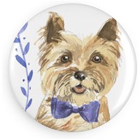 Cairn Terrier - Kühlschrankmagnet | Haustier Design Magnet Süße Hunde Illustration Dog Hotel Kollektion Hundeliebhaber von MoNimoPrints