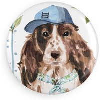 Cocker Spaniel - Kühlschrankmagnet | Hundeportrait Magnet Lustige Hunde Illustration Dog Hotel Kollektion Für Hundeliebhaber Haustier von MoNimoPrints