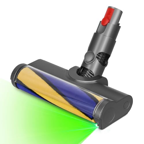 MOPEI Bodendüse Bürste mit LED Kompatibel mit V12 Detect Slim, Beleuchtet Versteckten Staub und Gut für Glatte Hartböden Geeignet von MoPei