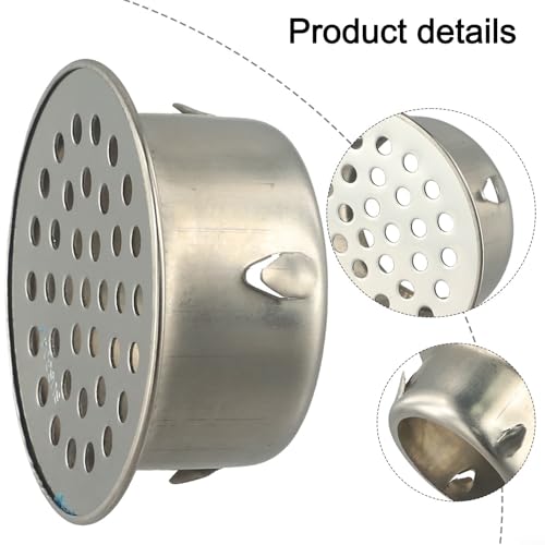 Ablaufrohr aus 304 Edelstahl mit hohlem Design für effektiven Wasserfluss (60 Röhren) von MoSundi